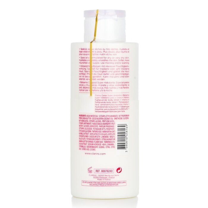 Clarins Moisture-Rich Body Lotion with Shea Butter - For Dry Skin (Super Size Limited Edition) 400ml/14oz