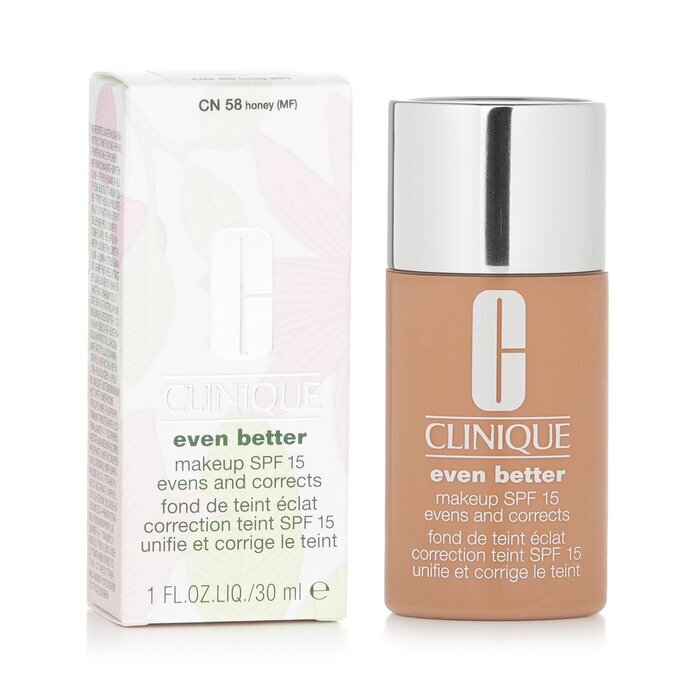 Clinique Even Better Makeup SPF15 (Dry Combination to Combination Oily) - No. 06/ CN58 Honey 30ml/1oz