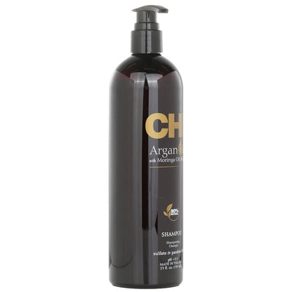 CHI Argan Oil Plus Moringa Oil Shampoo - Sulfate & Paraben Free 739ml/25oz