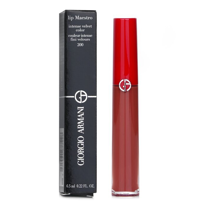 Giorgio Armani Lip Maestro Intense Velvet Color (Liquid Lipstick) - # 200 (Terra) 6.5ml/0.22oz