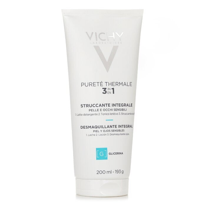 Vichy Purete Thermale 3 In 1 One Step Cleanser (For Sensitive Skin) 200ml/6.76ml