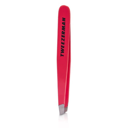 Tweezerman Mini Slant Tweezer - Pink (Studio Collection)