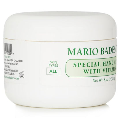 Mario Badescu Special Hand Cream with Vitamin E - For All Skin Types 236ml/8oz