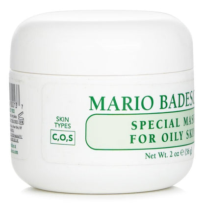 Mario Badescu Special Mask For Oily Skin - For Combination/ Oily/ Sensitive Skin Types 59ml/2oz