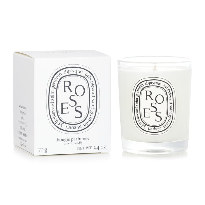 Diptyque Scented Candle - Roses 70g/2.4oz