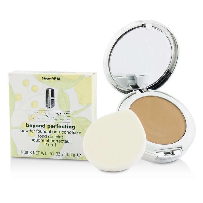 Clinique Beyond Perfecting Powder Foundation + Corrector - # 06 Ivory (VF-N) 14.5g/0.51oz