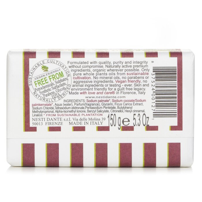 Nesti Dante Le Deliziose Natural Soap -  Green Fig 150g/5.3oz