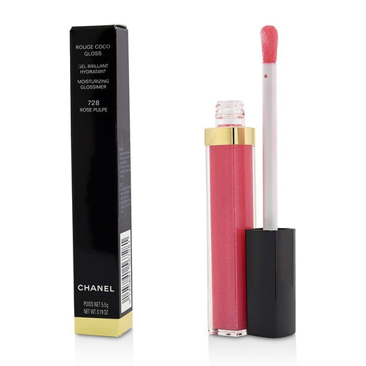 Chanel Rouge Coco Gloss Moisturizing Glossimer - # 728 Rose Pulpe 5.5g/0.19oz