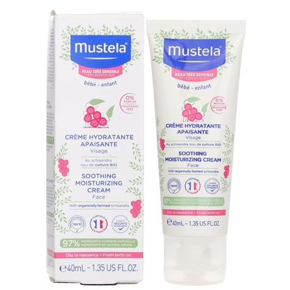 Mustela Soothing Moisturizing Cream For Face - For Very Sensitive Skin 40ml/1.35oz