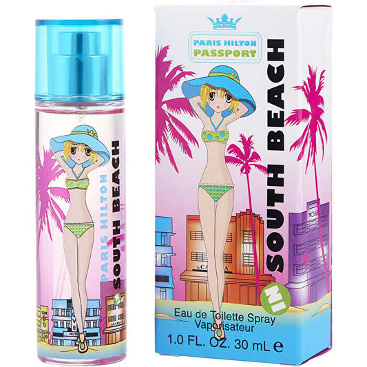 Paris Hilton Passport South Beach Eau De Toilette Spray 30ml/1oz