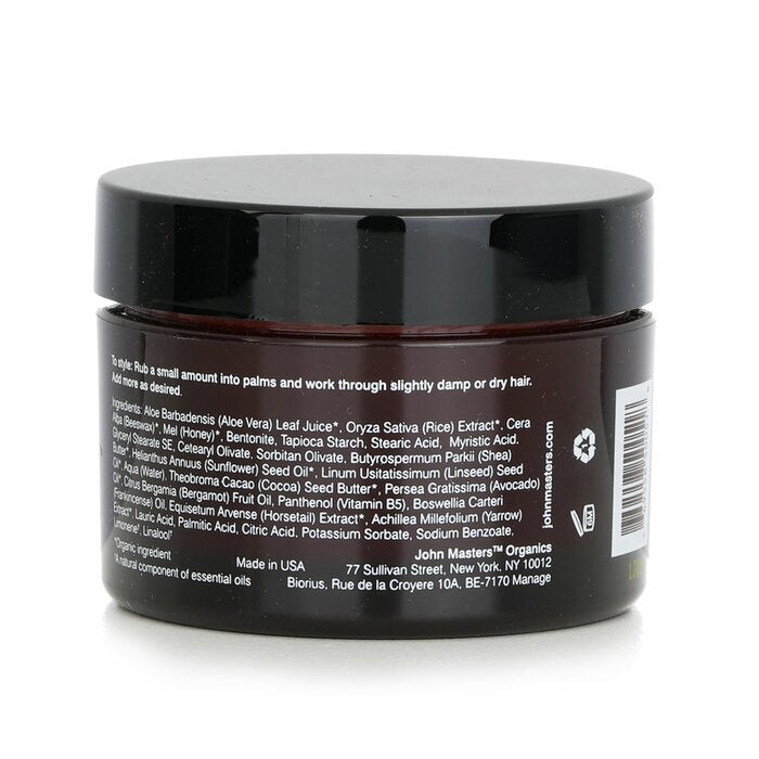 John Masters Organics Hair Paste (Medium Hold / Matte Finish) 57g/2oz