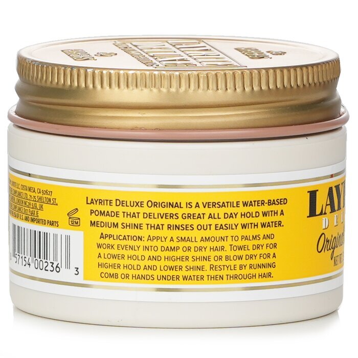 Layrite Original Pomade (Medium Hold, Medium Shine, Water Soluble) 42g/1.5oz