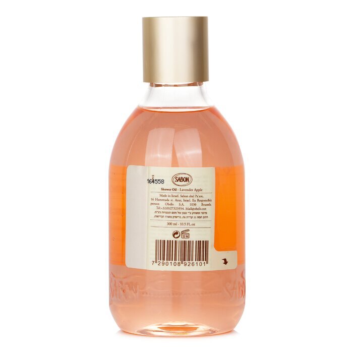 Sabon Shower Oil - Lavender Apple (Plastic Bottle) 300ml/10.1oz