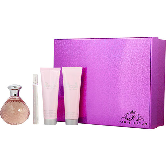 Paris Hilton Dazzle Woman Set Eau De Parfum 125ml & Eau De Parfum 10ml & Bl 90ml & Bath & Sg 90ml