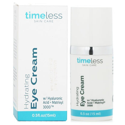 Timeless Skin Care Hydrating Eye Cream W/ Hyaluronic Acid +Matrixyl 3000 15ml/0.5oz