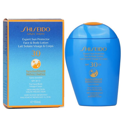 Shiseido Expert Sun Protector SPF 30 UVA Face & Body Lotion (Turns Invisible, High Protection & Very Water-Resistant) 150ml/5.07oz