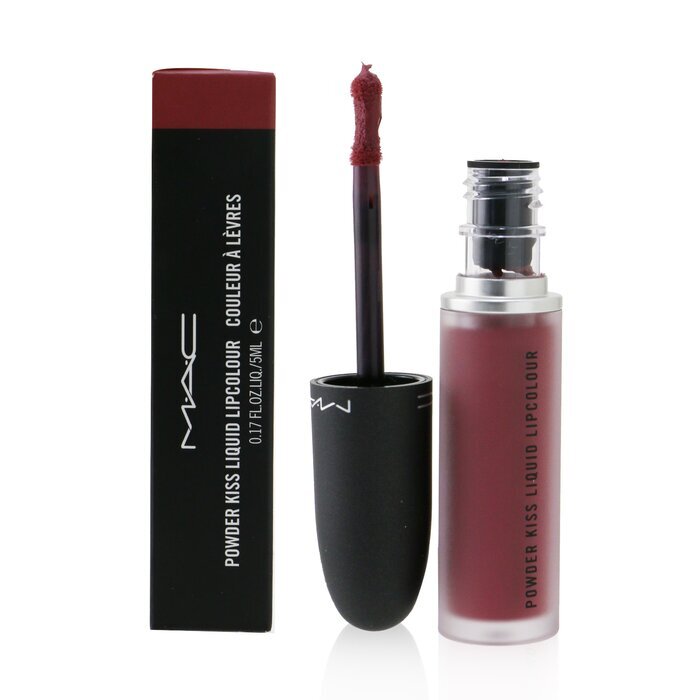 MAC Powder Kiss Liquid Lipcolour - # 990 More The Mehr-Ier 5ml/0.17oz