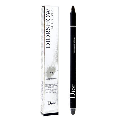 Christian Dior Diorshow 24H Stylo Waterproof Eyeliner - # 781 Matte Brown 0.2g/0.007oz