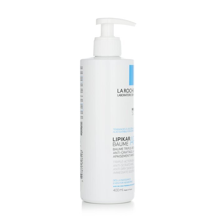 La Roche Posay Lipikar Baume AP+M Triple-Action Balm - Anti-Scratching, Anti Dry Skin Flare-Ups, Immediate Soothing 400ml/13.5oz