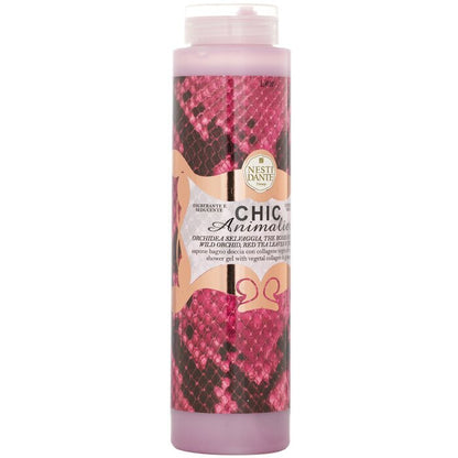 Nesti Dante Chic Animalier Shower Gel - Wild Orchid, Red Tea Leaves & Tiare 300ml/10.2oz