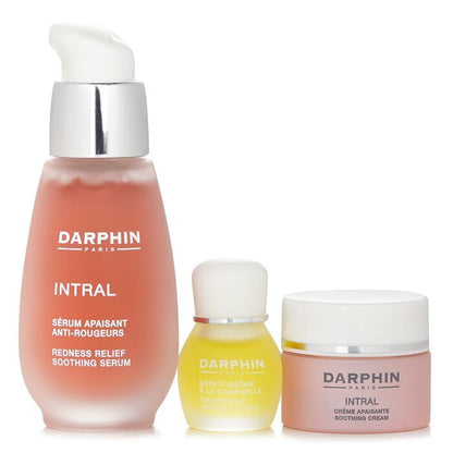 Darphin Intral Soothing Botanical Wonders Set: Soothing Serum 30ml+ Soothing Cream 5ml+ Chamomile Aromatic Care 4ml 3pcs