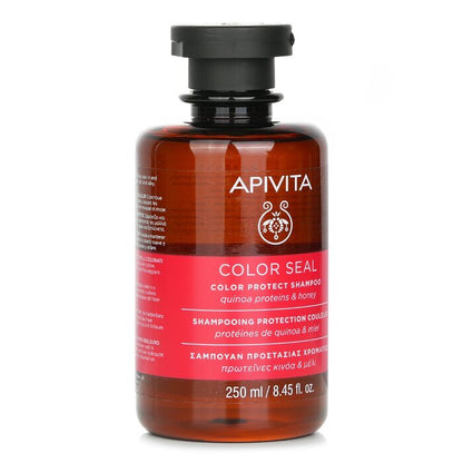 Apivita Color Seal Color Protect Shampoo with Quinoa Proteins & Honey (For Colored Hair) 250ml/8.45oz