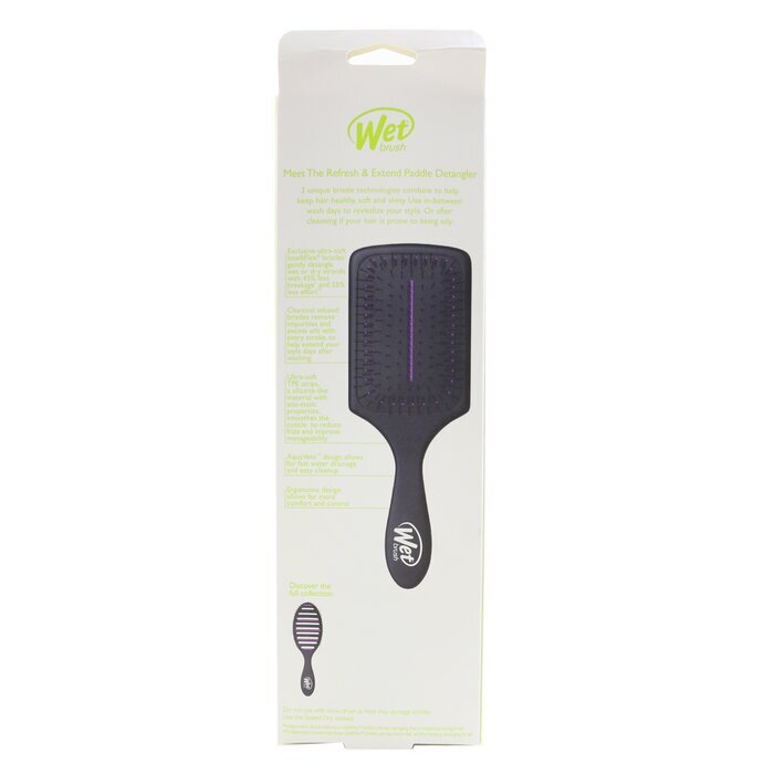 Wet Brush Charcoal Infused Paddle Hair Brush 1pc