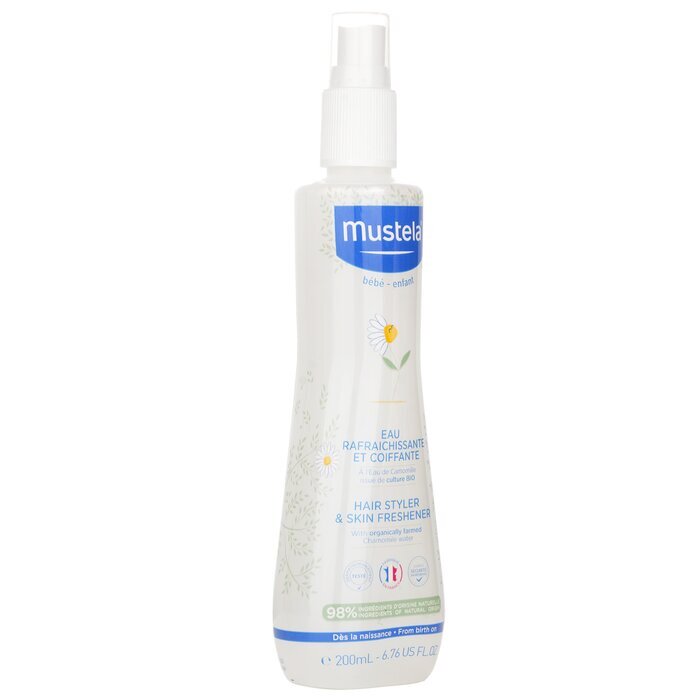 Mustela Hair Styler & Skin Refreshener - With Organically Farmed Chamomile Water 200ml/6.76oz