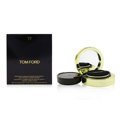 Tom Ford Shade And Illuminate Foundation Soft Radiance Cushion Compact SPF 45 With Extra Refill - # 1.3 Nude Ivory 2x12g/0.42oz