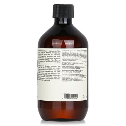 Aesop Resurrection Aromatique Hand Wash With Screw Cap 500ml/16.9oz