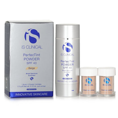 IS Clinical Perfectint Powder SPF 40 Sunscreen Beige 3.5g/0.12oz