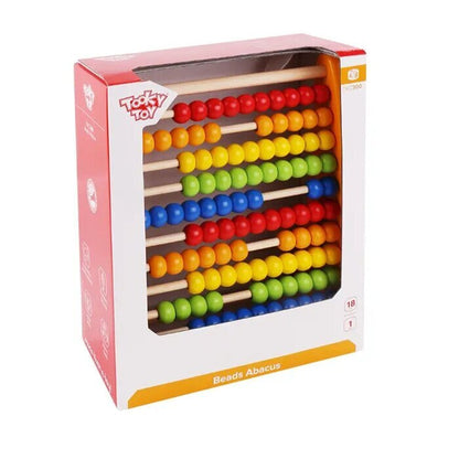 Tooky Toy Co Beads Abacus 25x12x32cm