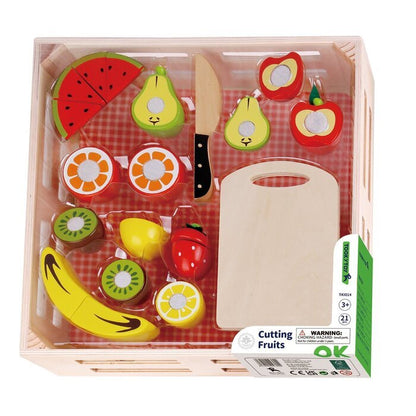 Tooky Toy Co Cutting Fruits 40x35x5cm