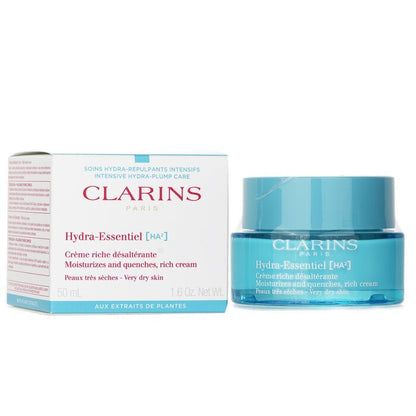 Clarins Hydra-Essentiel [HA²] Moisturizes And Quenches, Rich Cream (For Very Dry Skin) 50ml/1.6oz