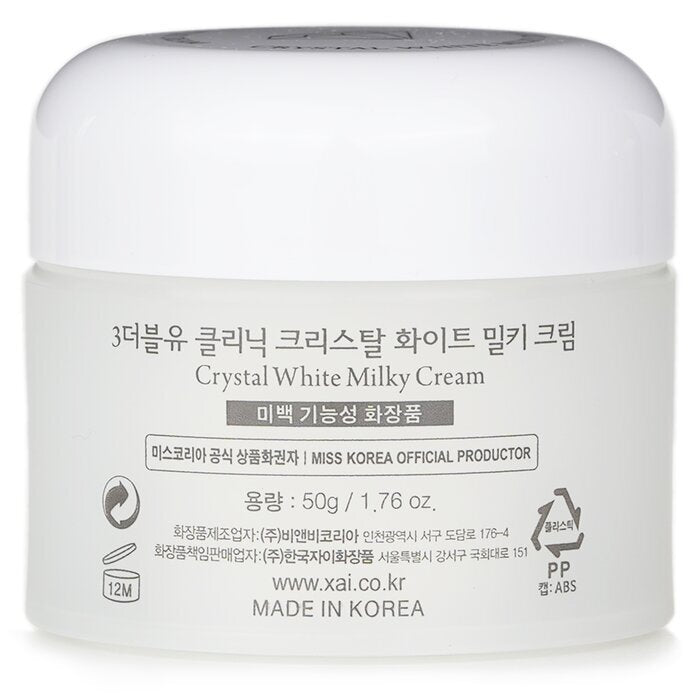 3W Clinic Crystal White Milky Cream 50g