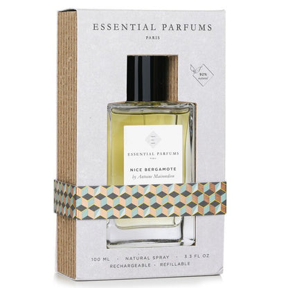 Essential Parfums Nice Bergamote Unisex Eau De Parfum 100ml Refillable