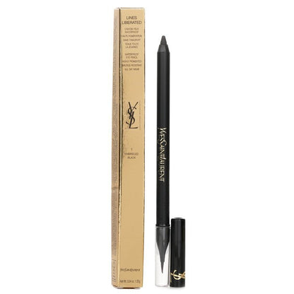 Yves Saint Laurent Lines Liberated Waterproof Eye Pencil - # 01 Unbridled Black 1.2g