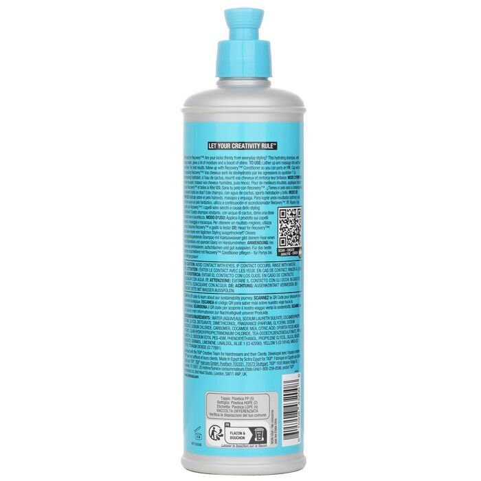 Tigi Bed Head Recovery Moisture Rush Shampoo (For Dry, Damaged Hair) 400ml