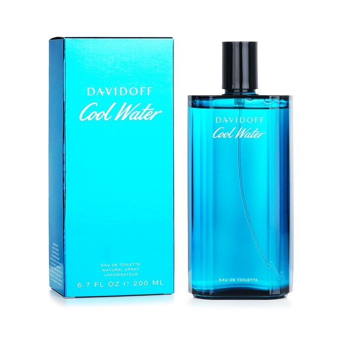 Davidoff Cool Water Eau De Toilette Spray 200ml/6.7oz x2