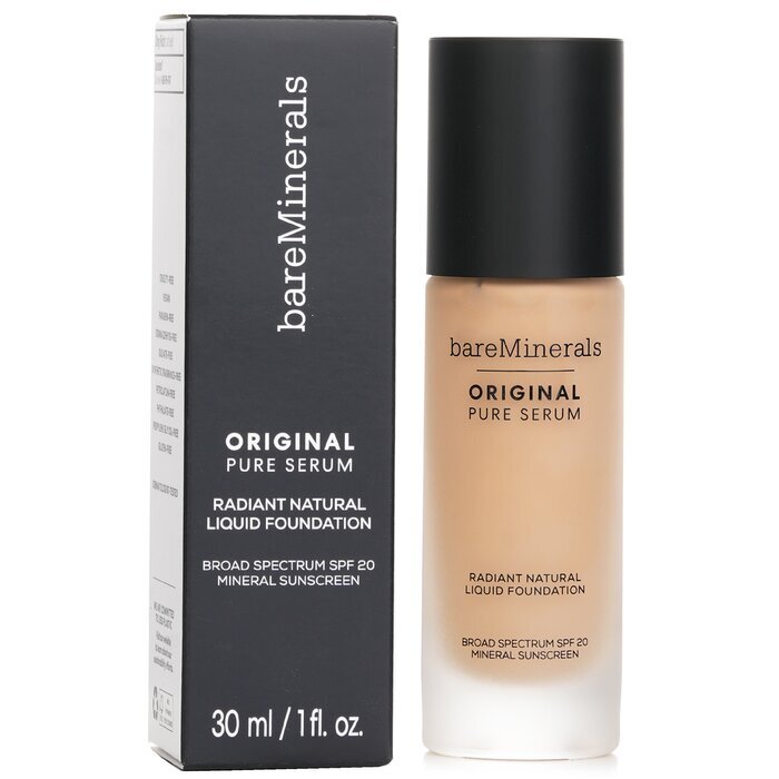 BareMinerals Original Pure Serum Radiant Natural Liquid Foundation Mineral SPF 20 - # Light Neutral 2.5 30ml/1oz