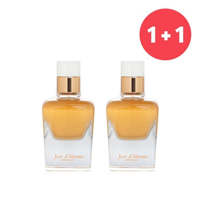 【1+1 Set】Jour D'Hermes Eau De Parfum Refillable Spray 50ml/1.6oz