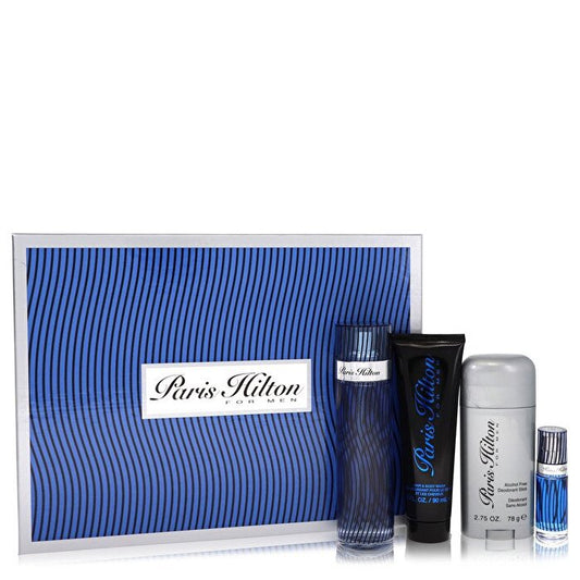 Paris Hilton Man Set Eau De Toilette 100ml & Eau De Toilette 10ml & Hair & Bw Gel 90ml & Deo Stick 78g