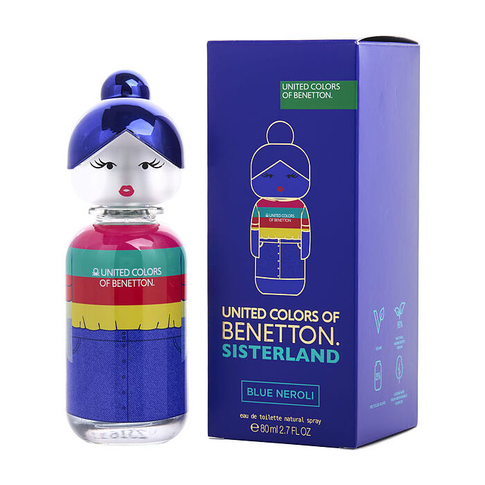 Benetton Sisterland Blue Neroli Woman Eau De Toilette 80ml