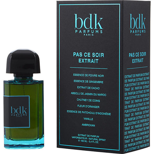 Bdk Parfums Pas Ce Soir Unisex Extrait De Parfum 100ml