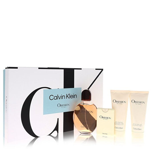 Calvin Klein Obsession Man Set Eau De Toilette 125ml+ Eau De Toilette 20ml & Asb 100ml & Bw Gel 100ml