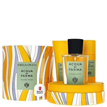 Acqua Di Parma Colonia Futura Unisex Set Eau De Tologne 100ml & Sg 75ml & Deodorant 50ml