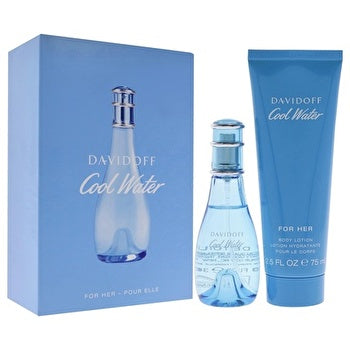 Davidoff Cool Water Woman Set Eau De Toilette 30ml & Bl 75ml