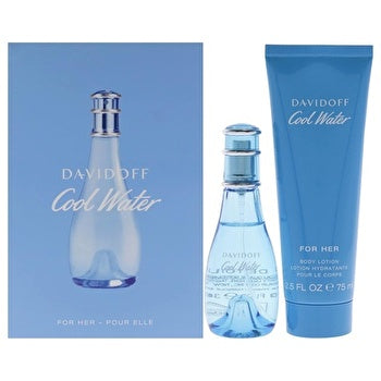 Davidoff Cool Water Woman Set Eau De Toilette 30ml & Bl 75ml