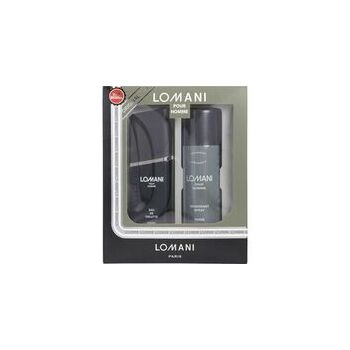 Lomani Pour Homme 2pc Set Eau De Toilette Spray & Deodorant Spray 200ml 100ml