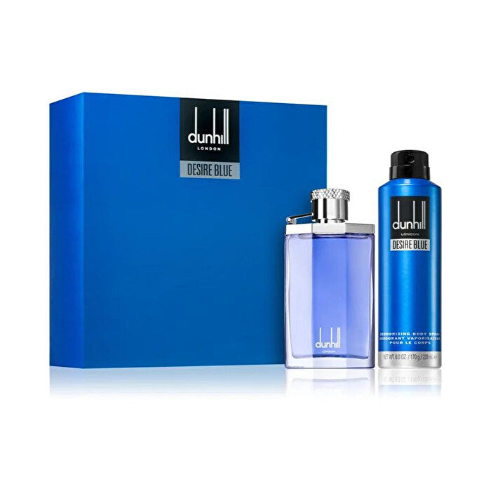 Dunhill Desire Blue Man Set Eau De Toilette 100ml & Body Spray 226ml